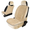 Mata pokrowiec samochodowy ergonomiczny XL welur Beżowy